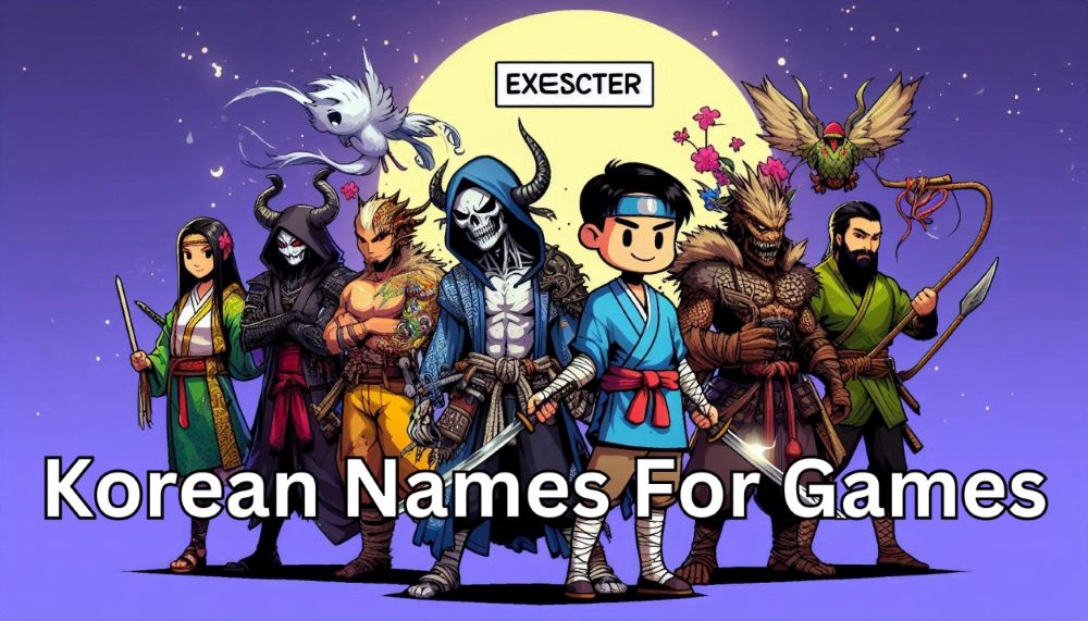 Korean Names For Games