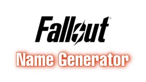 Fallout Name Generator