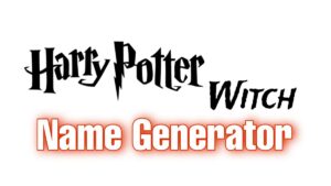 Harry Potter Witch Name Generator