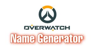 Overwatch Name Generator