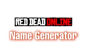 Red Dead Online Name Generator