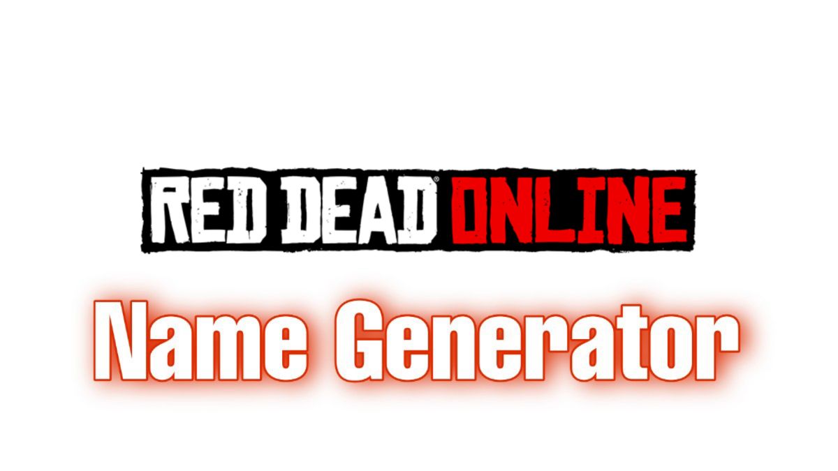 Red Dead Online Name Generator