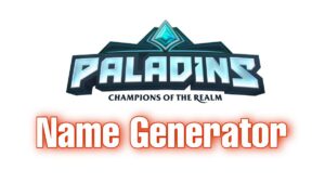 Paladins Name Generator