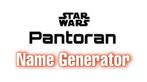 Pantoran Name Generator