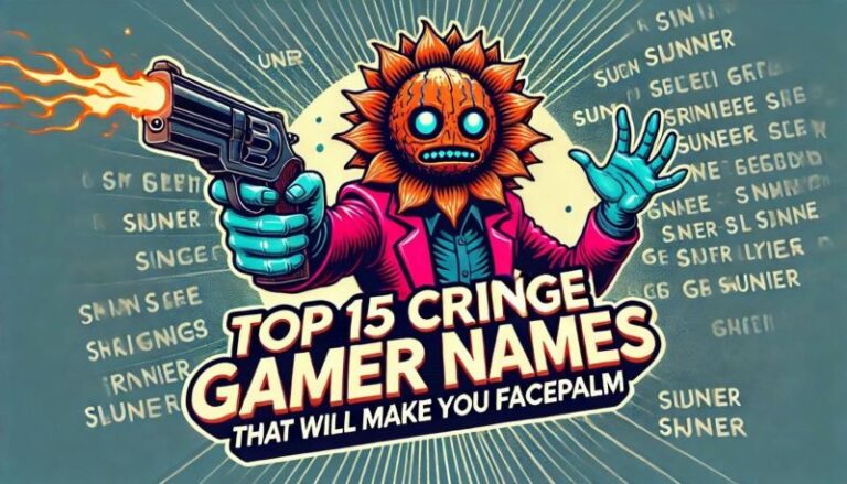 Read more about the article Top 15 Cringe Gamer Names That Will Make You Facepalm